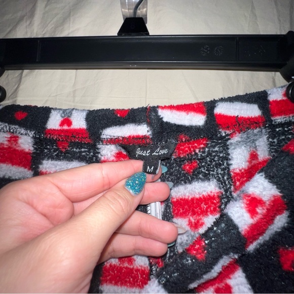 Fuzzy Coffee Pajama Bottoms - Picture 3 of 3